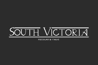 South Victoria Demo font