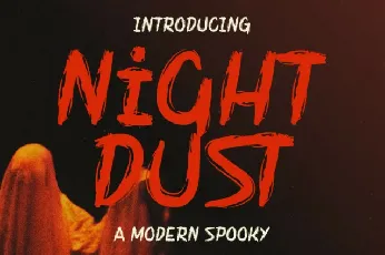 Night Dust Display font