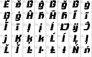 NAXMOS font