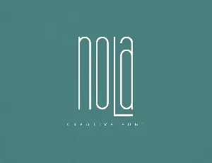 Nola font