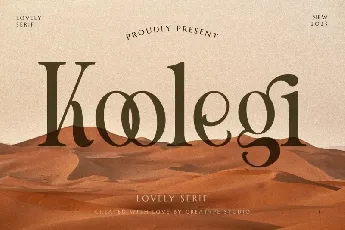 Koolegi font