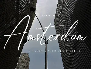 Amsterdam font