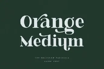 Bellmoco Handcola Serif font