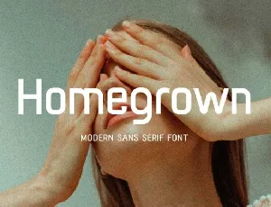 Homegrown font