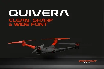 Quivera Modern Display font