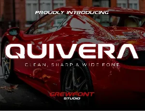 Quivera Modern Display font