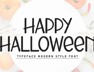 Happy Haloween Display font