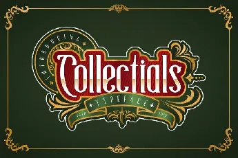 Collectials Typeface font