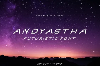 Andyasta font