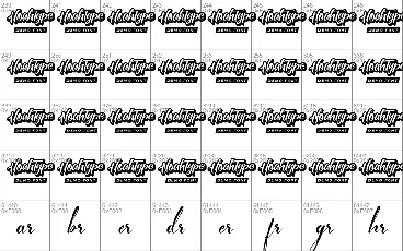 Special Night Demo font