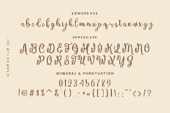 Handbag font