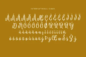 Handbag font