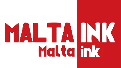 Malta_INK font