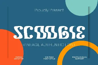 Scoogie font