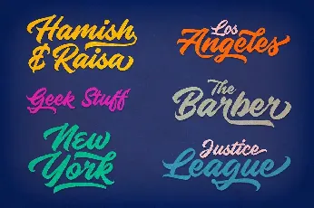 Knight Brush Demo font