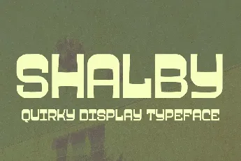 SHALBY font