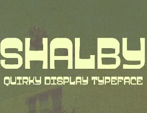 SHALBY font