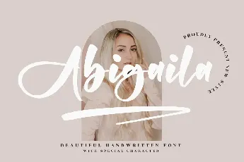 Abigaila font