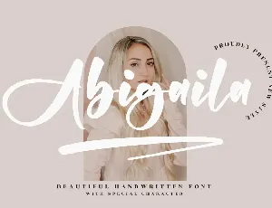 Abigaila font