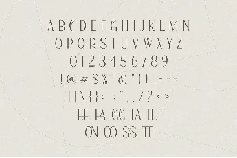 Honissen font