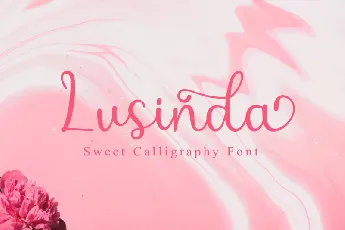 Lusinda – Feminine font