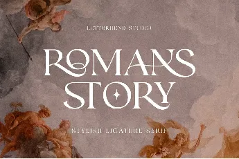 Romans Story font