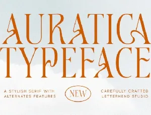 Auratica font