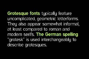 Bombard Grotesk font