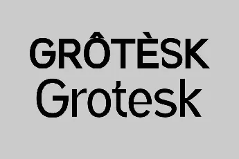 Bombard Grotesk font