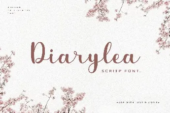 Diarylea Script font