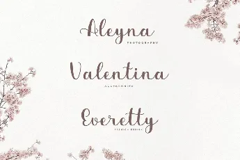 Diarylea Script font