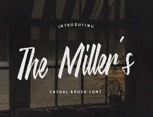 The Millers font