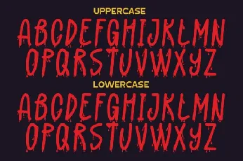 Sorrow Bloody Script font