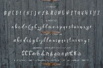 Farmhouse Country Demo Beck McCormick font