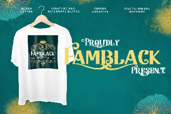 Famblack font