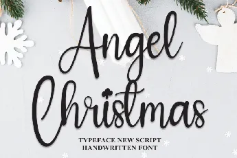 Angel Christmas font