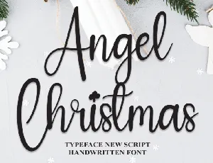 Angel Christmas font