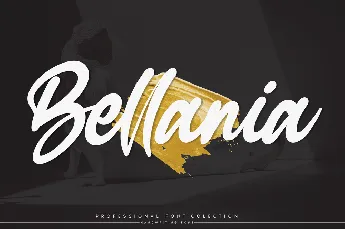 Bellania Script font