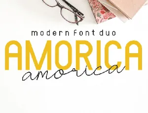 AMORICA Duo font