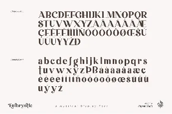 Embryotic Serif Display font