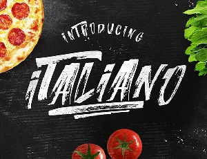 Italiano Brush Free font