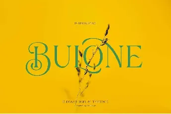 Bulone font