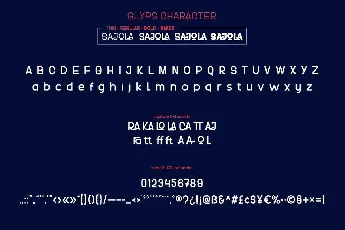 Sajola font