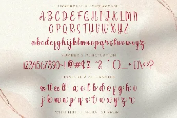 Angela Hasuky font