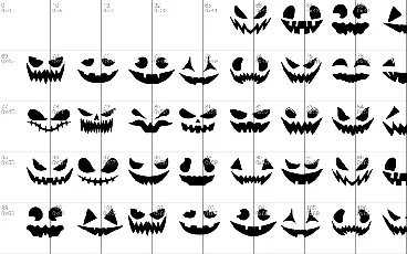 Scary Face font