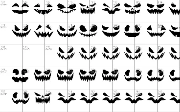 Scary Face font