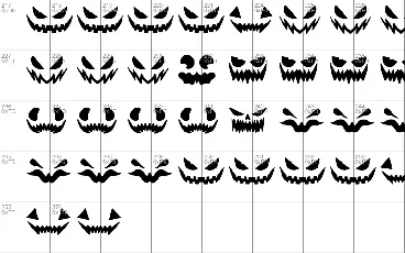 Scary Face font