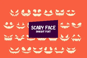 Scary Face font