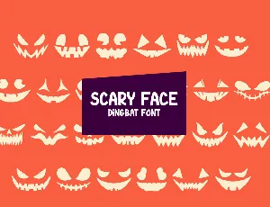 Scary Face font