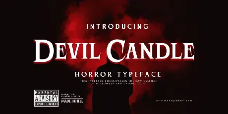 Devil Candle font